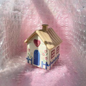 Heart Home Cookie Jar
